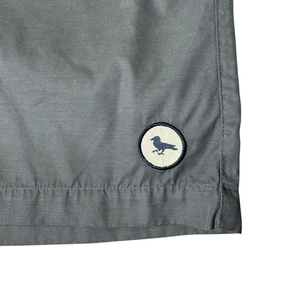 Modern Amusement Trunks Men Medium Slate Grey Green Solid Casual Pacsun - Picture 2 of 12